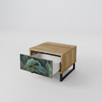 ROYAL GREEN Nachttisch in Eiche-Optik