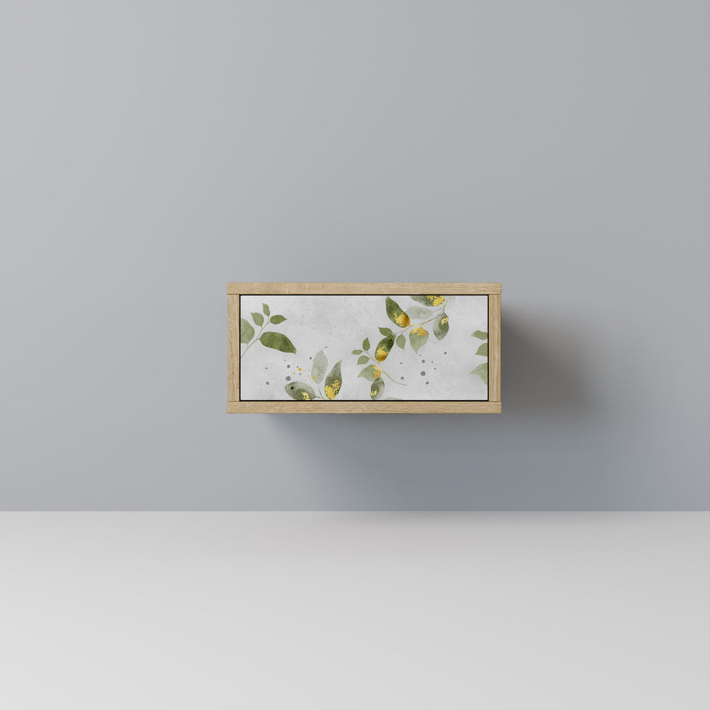 ELEGANT BOTANICS Nachttisch in Eichenoptik