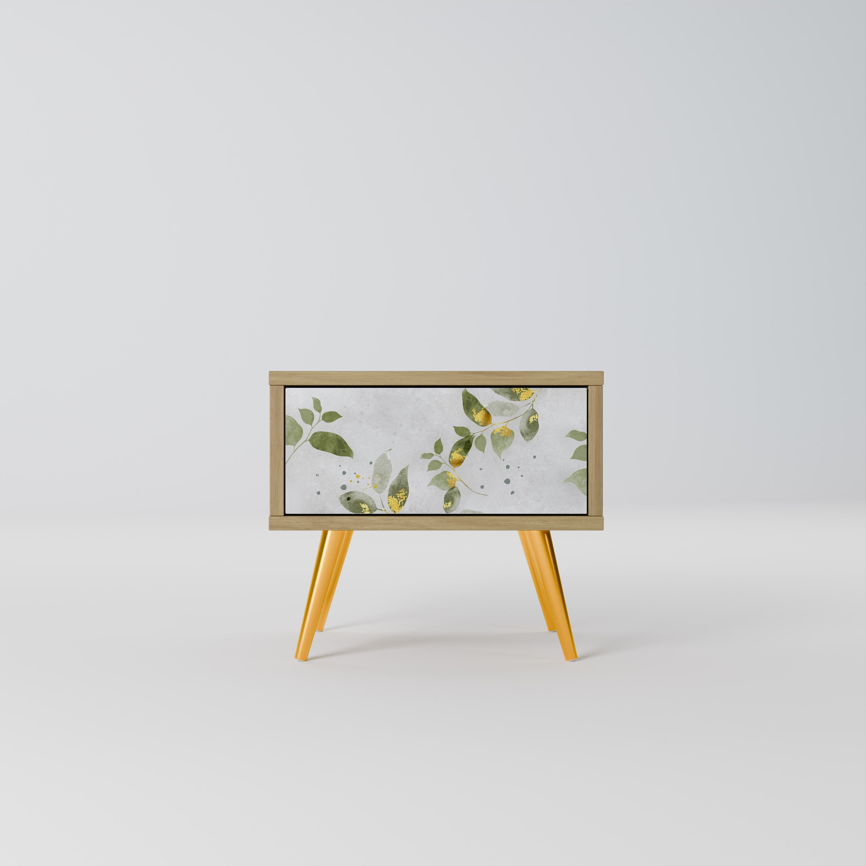ELEGANT BOTANICS Nachttisch in Eichenoptik