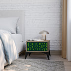 DESERT GREEN Nachttisch in Eiche-Optik