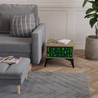 DESERT GREEN Nachttisch in Eiche-Optik