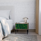DESERT GREEN Nachttisch in Eiche-Optik