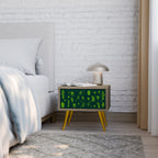 DESERT GREEN Nachttisch in Eiche-Optik