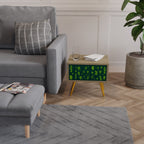 DESERT GREEN Nachttisch in Eiche-Optik