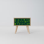DESERT GREEN Nachttisch in Eiche-Optik