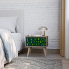 DESERT GREEN Nachttisch in Eiche-Optik