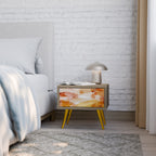 TRACES OF AUTUMN Nachttisch in Eiche-Optik