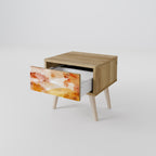 TRACES OF AUTUMN Nachttisch in Eiche-Optik