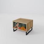 TROPICAL COMPOSITION Nachttisch in Eiche-Optik