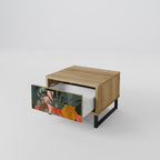 TROPICAL COMPOSITION Nachttisch in Eiche-Optik