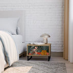 TROPICAL COMPOSITION Nachttisch in Eiche-Optik