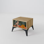 TROPICAL COMPOSITION Nachttisch in Eiche-Optik
