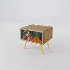 TROPICAL COMPOSITION Nachttisch in Eiche-Optik