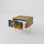 TROPICAL COMPOSITION Nachttisch in Eiche-Optik