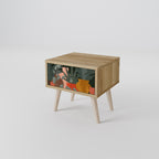 TROPICAL COMPOSITION Nachttisch in Eiche-Optik
