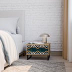 ARTISTIC GEOMETRY Nachttisch in Eiche-Optik