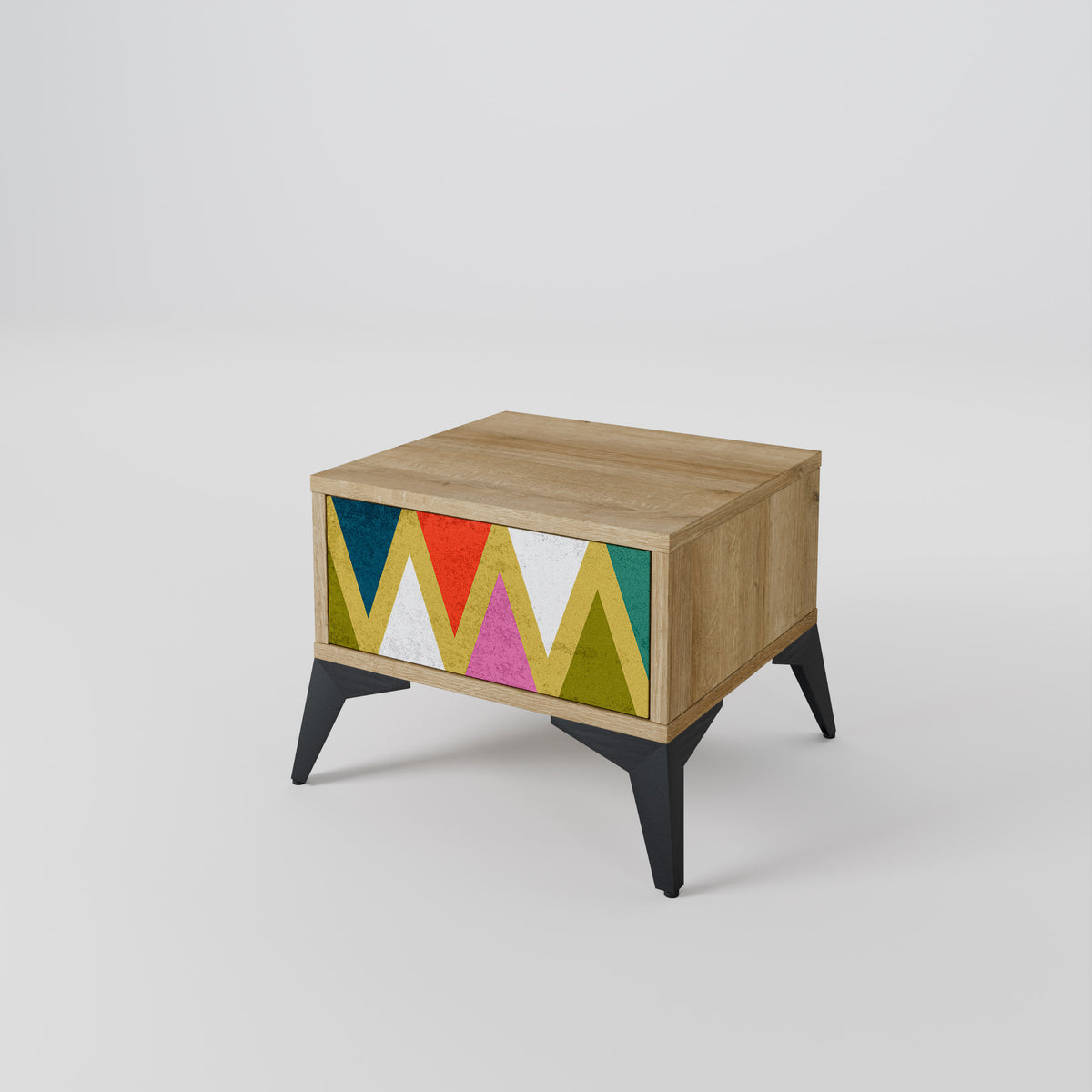 COLORFUL TRIANGLES Nachttisch