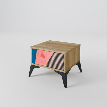 GLAMOROUS STRIPE Nightstand