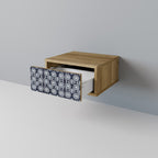 GRAPHITE EYES Nachttisch in Eiche-Optik