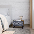 GRAPHITE EYES Nachttisch in Eiche-Optik