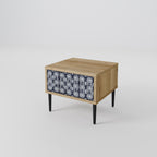 GRAPHITE EYES Nachttisch in Eiche-Optik