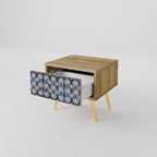 GRAPHITE EYES Nachttisch in Eiche-Optik