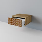 BROWN EYES Nachttisch in Eiche-Optik