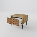 BROWN EYES Nachttisch in Eiche-Optik
