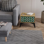 GREEN EYES Nachttisch in Eiche-Optik