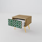 GREEN EYES Nachttisch in Eiche-Optik