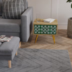 GREEN EYES Nachttisch in Eiche-Optik