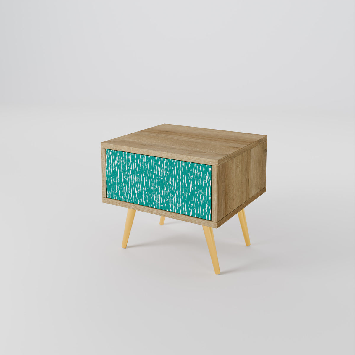 TURQUOISE RAIN Nachttisch