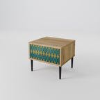 POLYGONS Nachttisch in Eiche-Optik