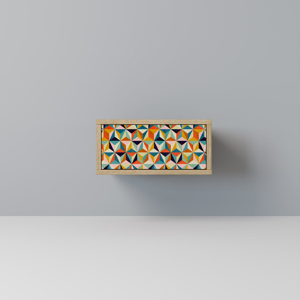 TESSELATE TREASURES Nachttisch in Eichenoptik