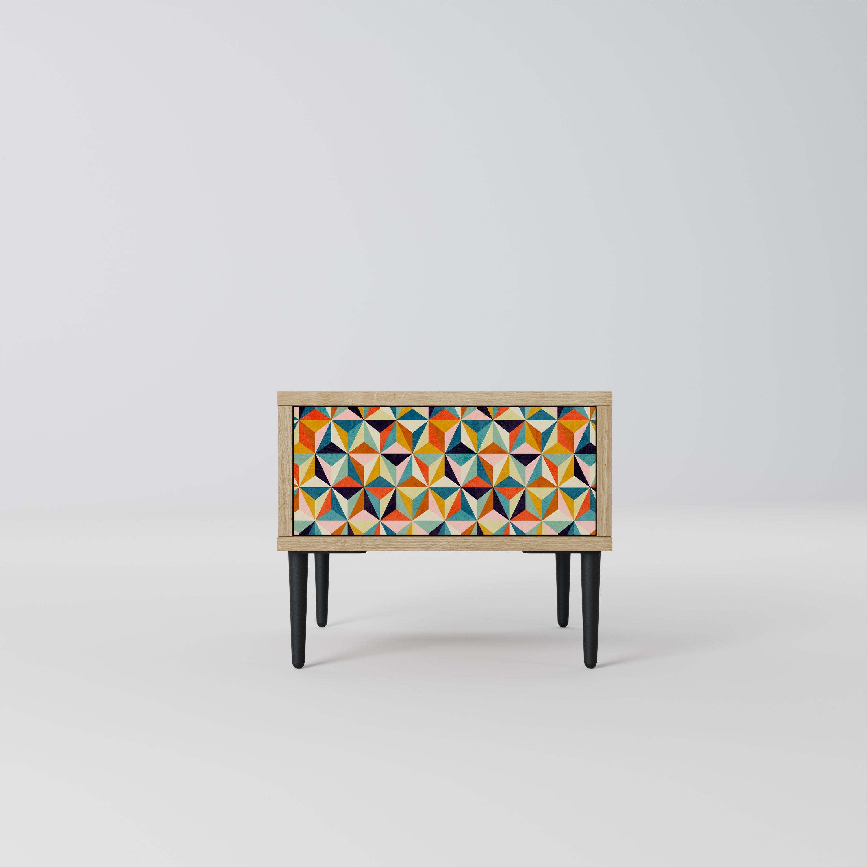 TESSELATE TREASURES Nachttisch in Eichenoptik