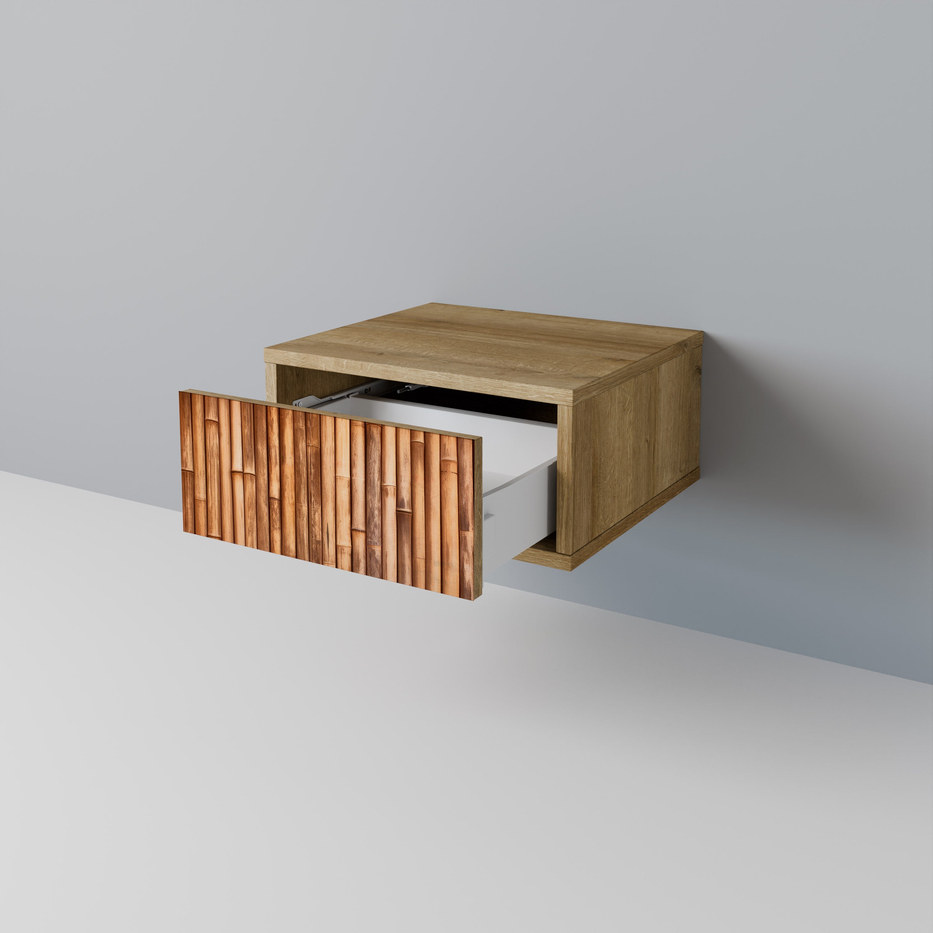 NATURAL WOOD Nachttisch in Eichenoptik