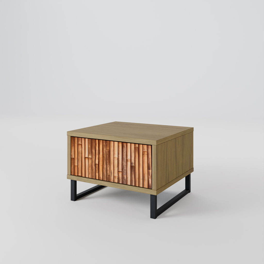 NATURAL WOOD Nachttisch in Eichenoptik