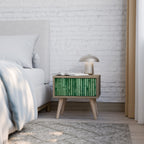 NATURAL GREEN Nachttisch in Eiche-Optik