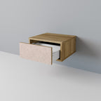 CERAMIC TEXTURE Nachttisch in Eiche-Optik