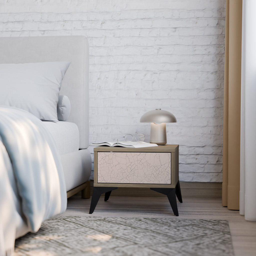 CERAMIC TEXTURE Nachttisch in Eichenoptik