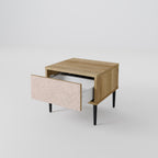 CERAMIC TEXTURE Nachttisch in Eiche-Optik