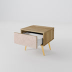 CERAMIC TEXTURE Nachttisch in Eiche-Optik