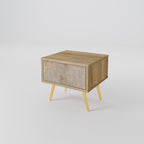 SCREEN ERROR Nachttisch in Eiche-Optik