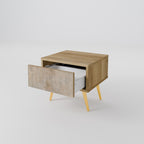 SCREEN ERROR Nachttisch in Eiche-Optik