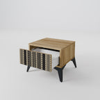 AZTEC Nachttisch in Eiche-Optik