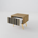 AZTEC Nachttisch in Eiche-Optik