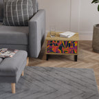 ELECTRIC PATTERNS Nachttisch in Eiche-Optik