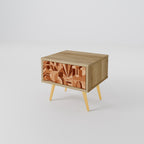 PRISM MOSAIC Nachttisch in Eiche-Optik