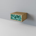 HARMONIC GRID Nachttisch in Eiche-Optik