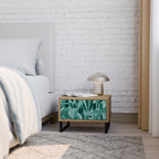 HARMONIC GRID Nachttisch in Eiche-Optik